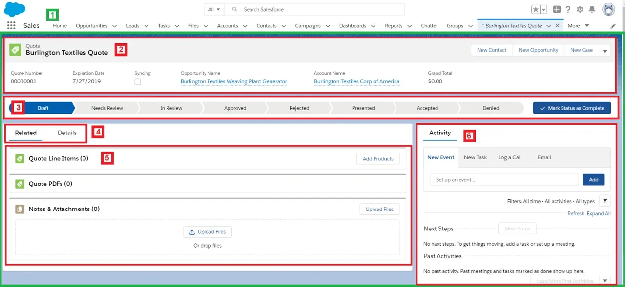 Create a Custom Lightning Record Page in Salesforce