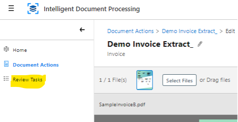 Add extra tasks to document processing