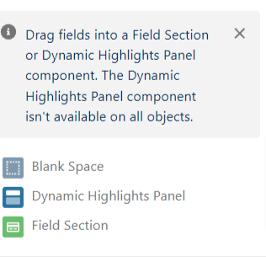 Image showing dynamic highlights panel data