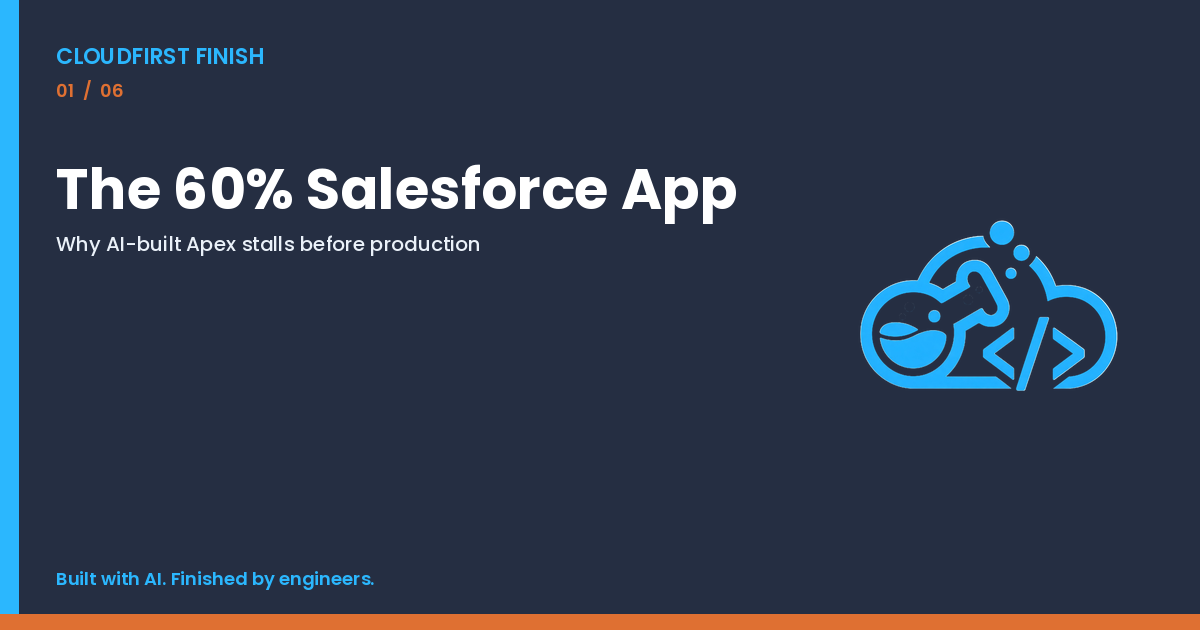 The 60 Percent Salesforce App